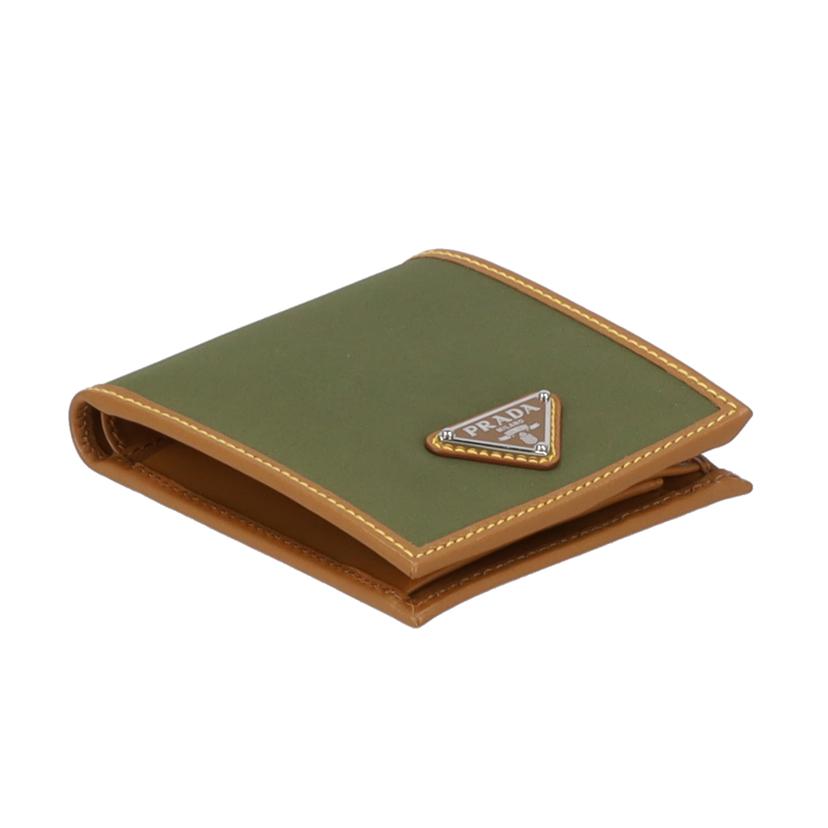 PRADA プラダ/Re-Nylon トライアングルロゴ2ツ折り財布/2MO738//Aランク/91