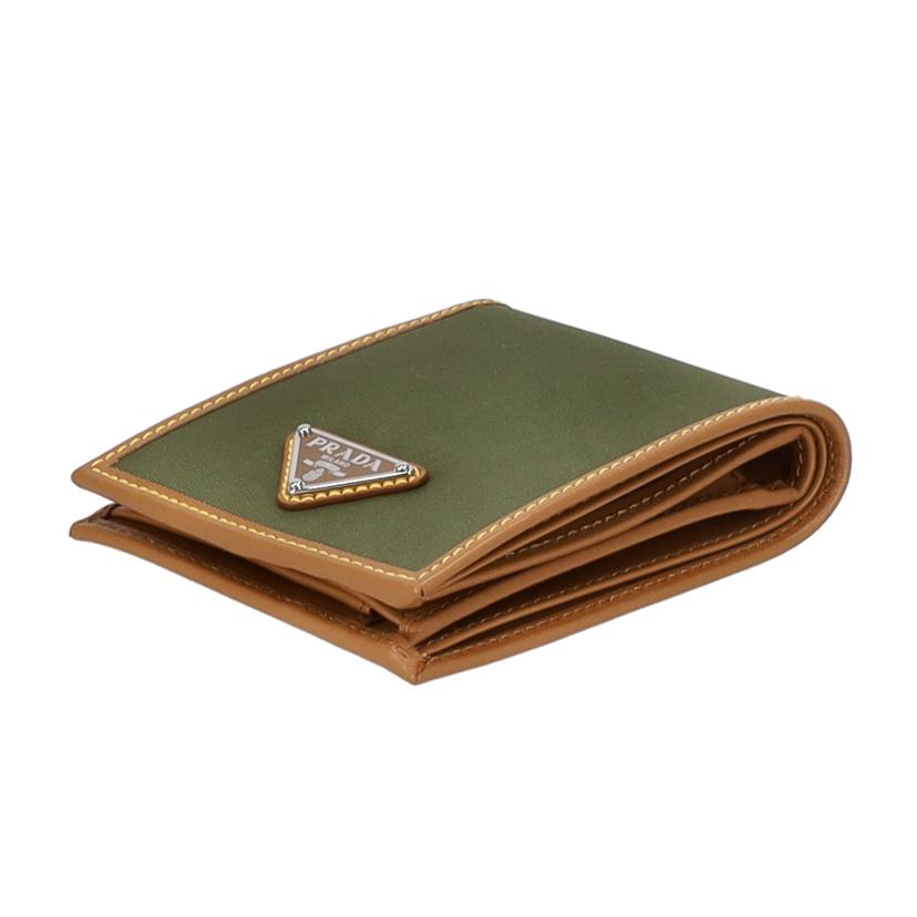 PRADA プラダ/Re-Nylon トライアングルロゴ2ツ折り財布/2MO738//Aランク/91