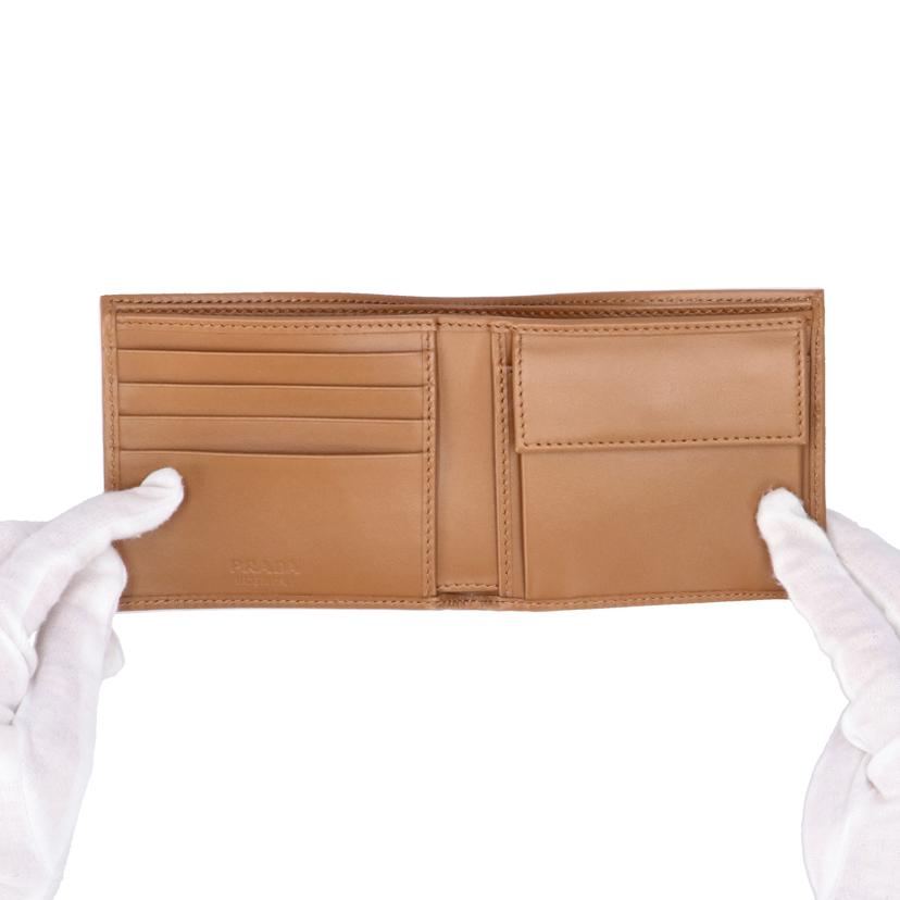 PRADA プラダ/Re-Nylon トライアングルロゴ2ツ折り財布/2MO738//Aランク/91
