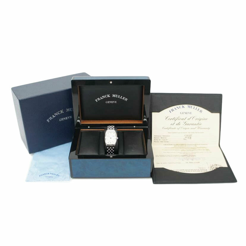 FRANCK MULLER/トノウカーベックスレデイースクォーツ/シルバー文字盤/1752QZ//035*/Aランク/89