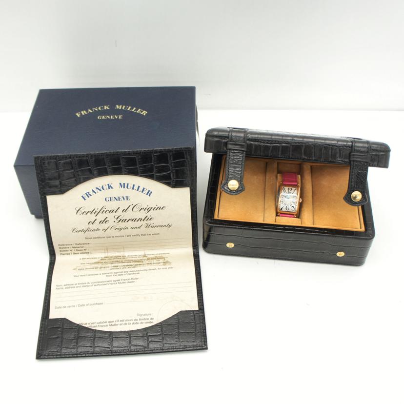 FRANCK MULLER フランクミュラー/ロングアイランド/750/クォーツ/902QZ//Aランク/75