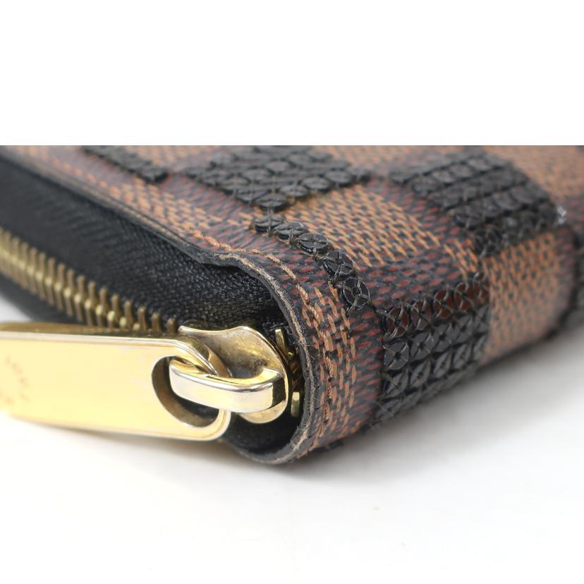 LOUIS VUITTON ルイ・ヴィトン/ダミエ・パイエット ジッピーウォレット 長財布/N63174//CA1***/ABランク/65