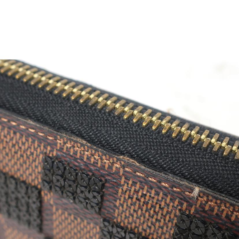 LOUIS VUITTON ルイ・ヴィトン/ダミエ・パイエット ジッピーウォレット 長財布/N63174//CA1***/ABランク/65