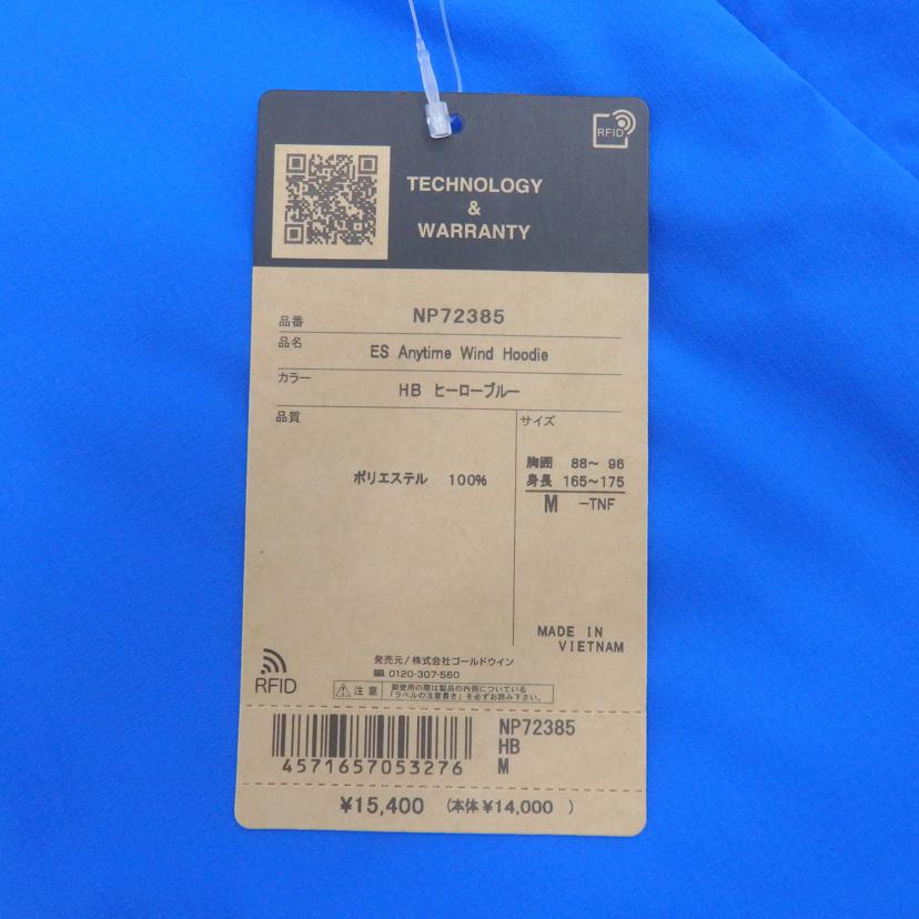 THE NORTH FACE/ES Anytime Wind Hoodie/NP72385//Sランク/77