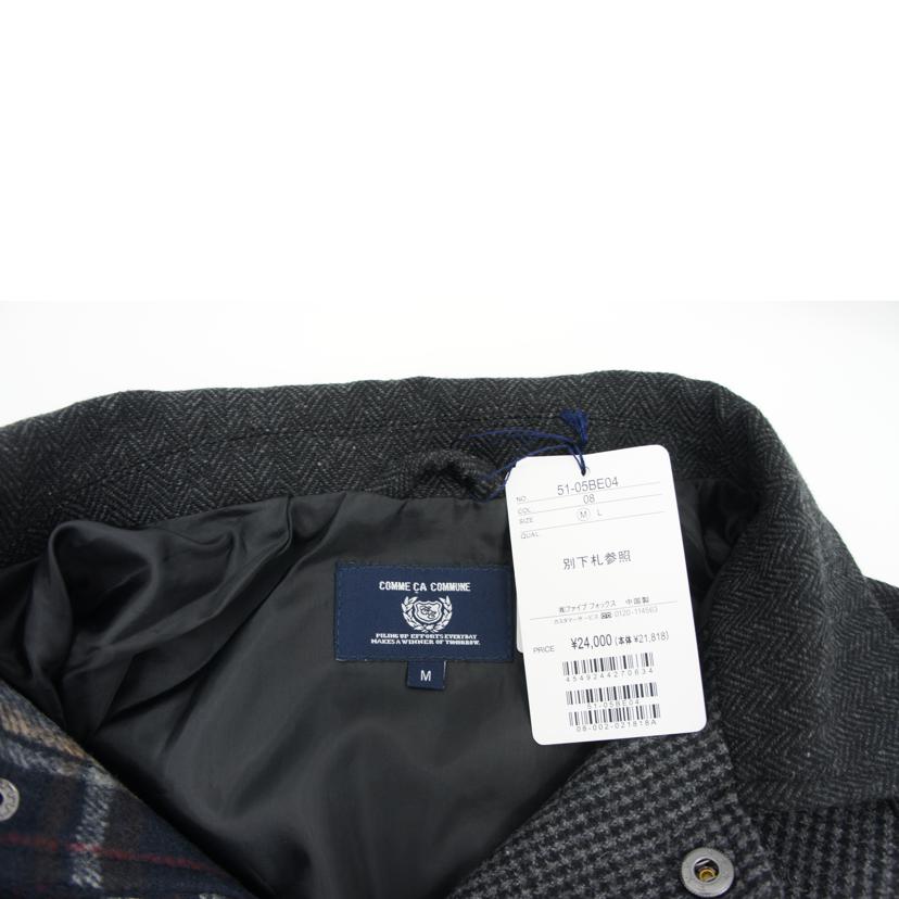 COMMECA COMMUNE コムサコミューン/ツイード切替コーチジャケット/51-05BE04//SAランク/09