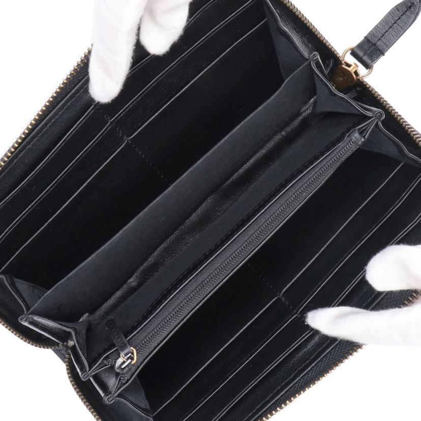GUCCI グッチ/GGマーモント ラウンドファスナー/443123//Aランク/81