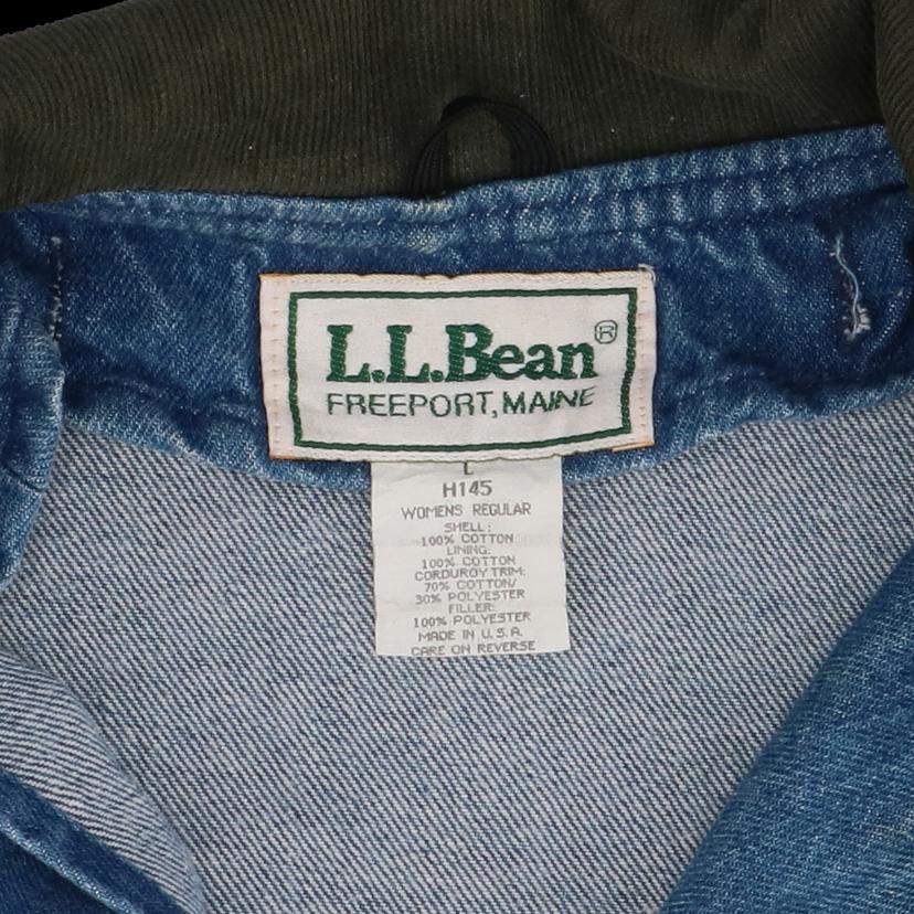 L.L.Bean エルエルビーン/80's-90's/ハンティングデニムジャケット/USA製/ヴィンテージ//ABランク/92