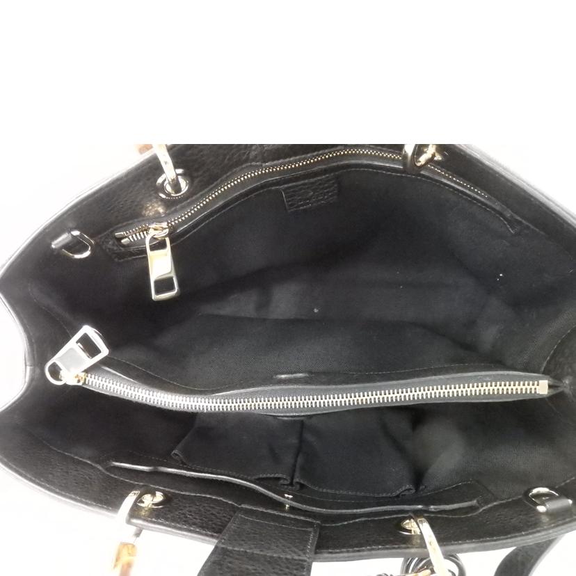 GUCCI グッチ/バンブー2wayハンドバッグ/黒/323660//001***/Aランク/84