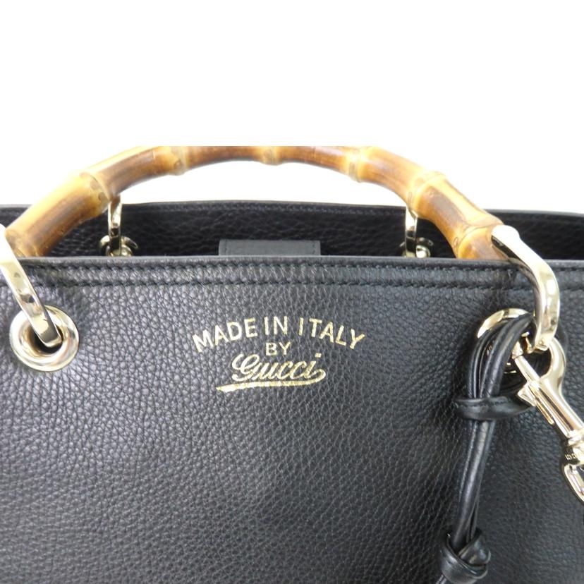 GUCCI グッチ/バンブー2wayハンドバッグ/黒/323660//001***/Aランク/84