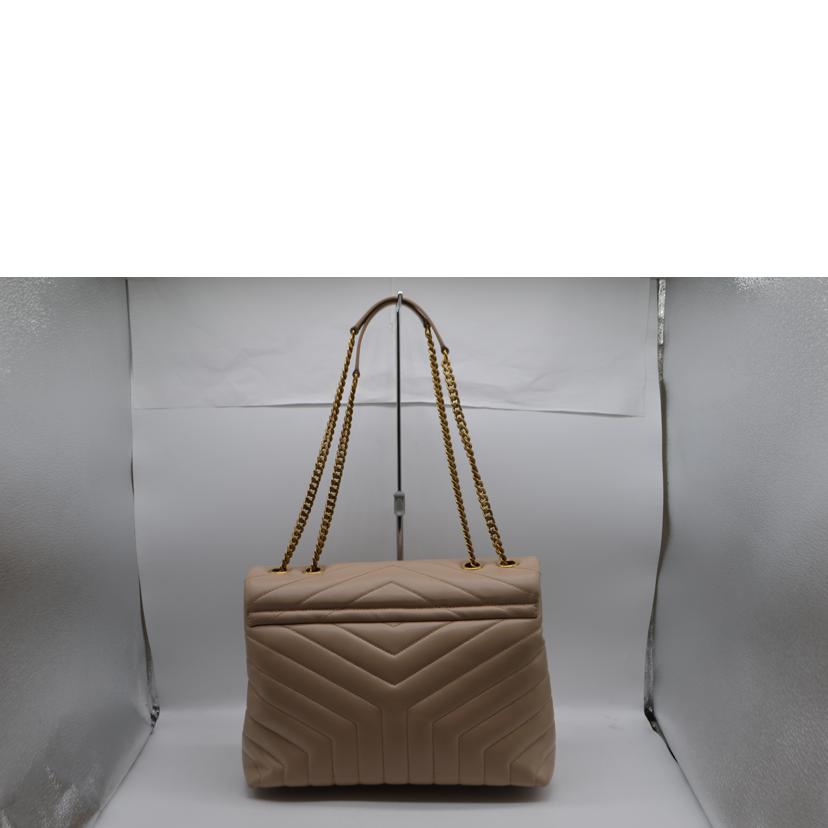 SAINT LAURENT サンローラン/ルルミディアム/カーフスキン/ベージュ/574946//032*/SAランク/89