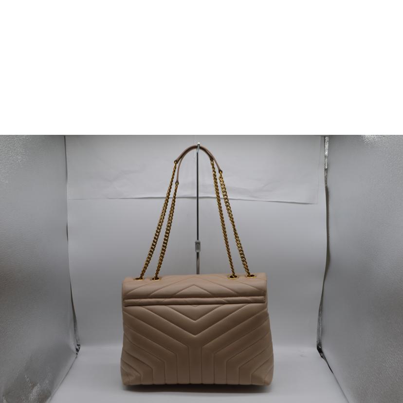 SAINT LAURENT サンローラン/ルルミディアム/カーフスキン/ベージュ/574946//032*/SAランク/89