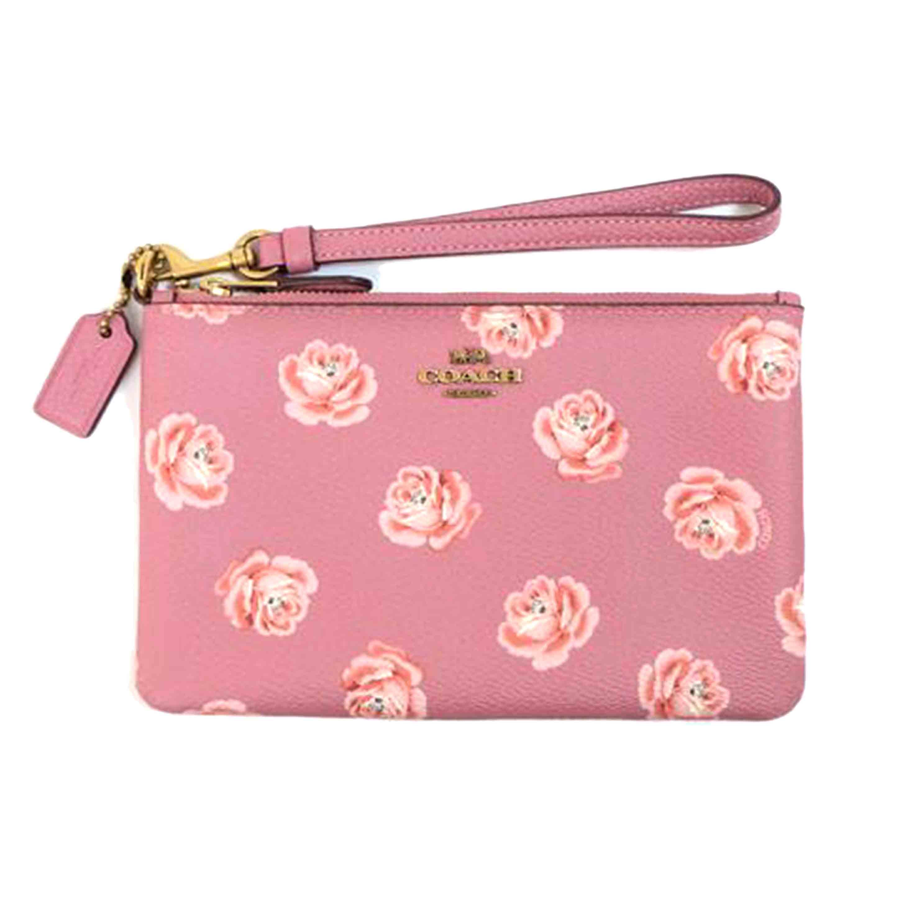 COACH コーチ/フラワープリントアクセサリーポーチ/31827//D18**/Aランク/71