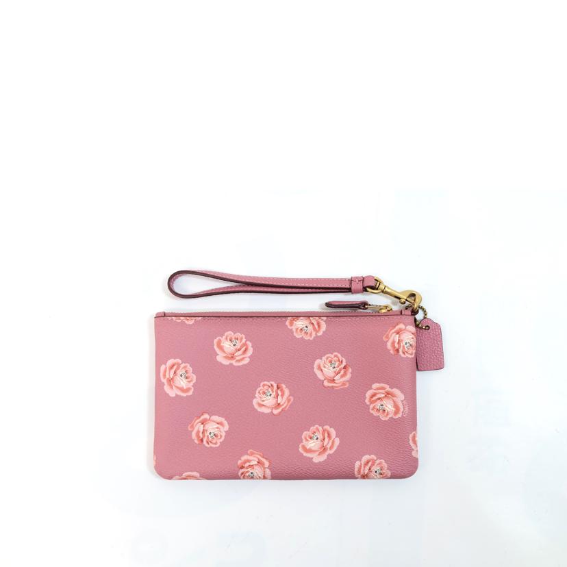 COACH コーチ/フラワープリントアクセサリーポーチ/31827//D18**/Aランク/71