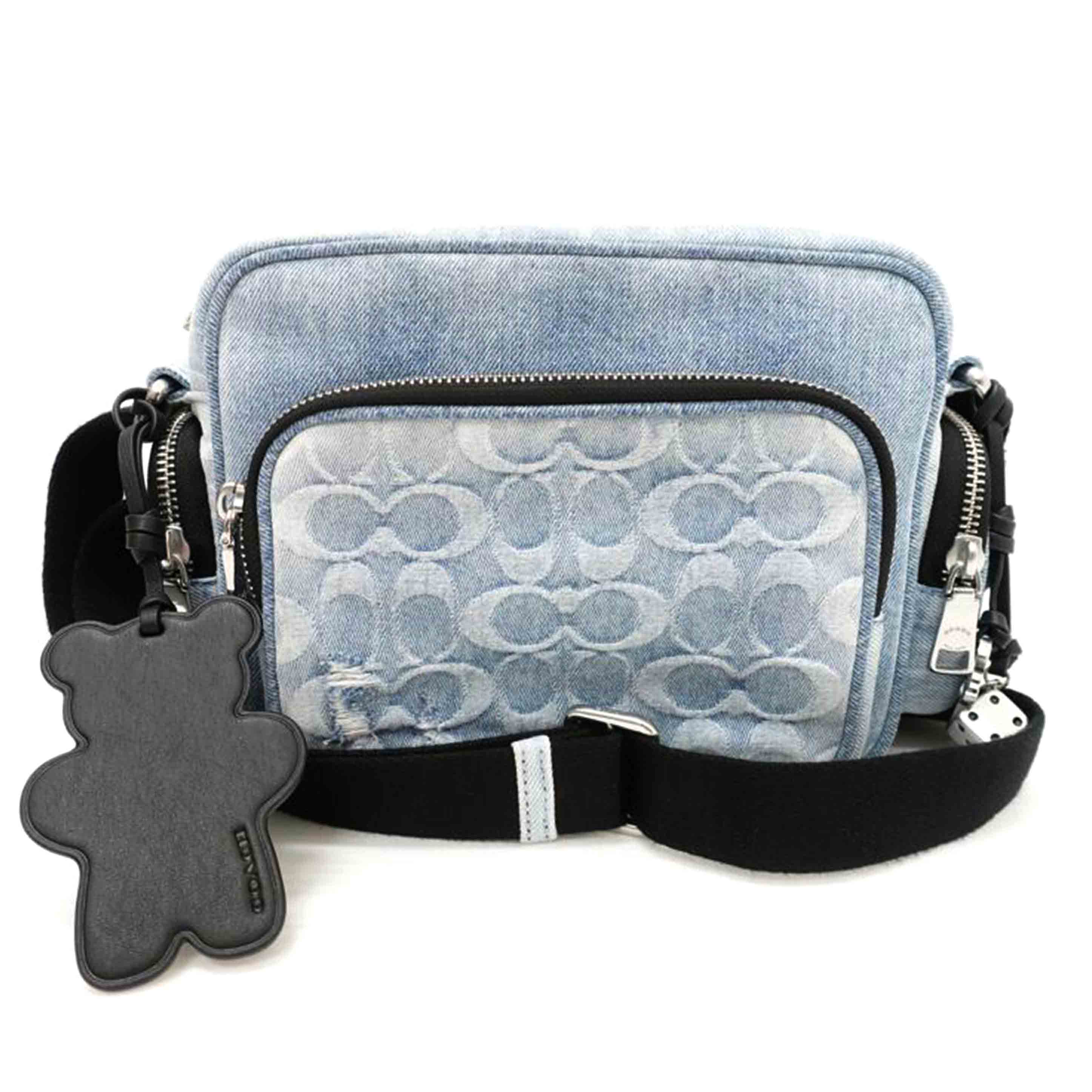 COACH コーチ/フレッチャークロスボディバッグ・ラブドシグネチャーデニム/CEA06//C26**/ABランク/88