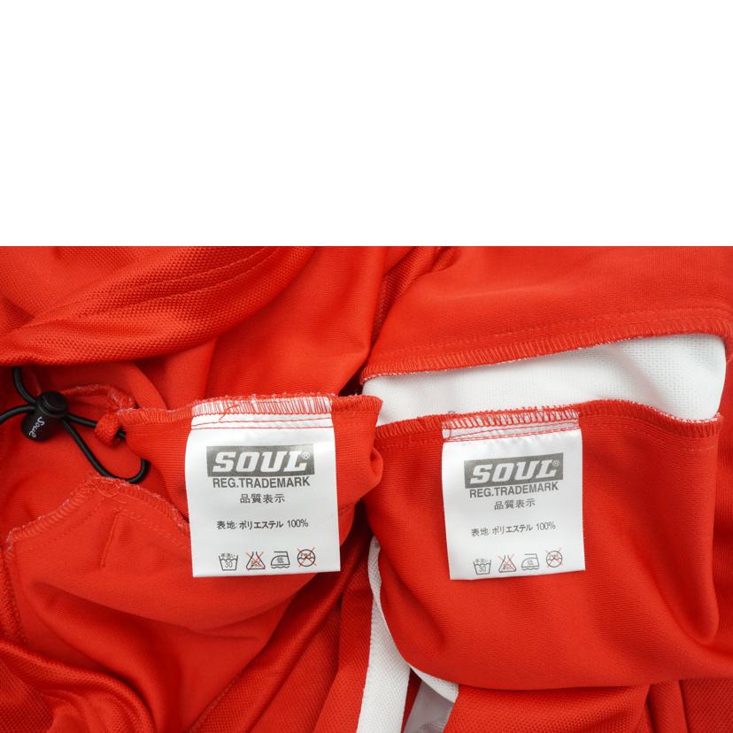 SOUL SPORTS ソウルスポーツ/新日本プロレス Soul ジャージ セットアップRED//ABランク/78
