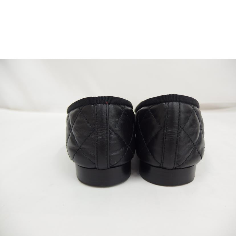 CHANEL シャネル/ココマーク マドラッセ バレリーナーシューズ/G26250//ABランク/82