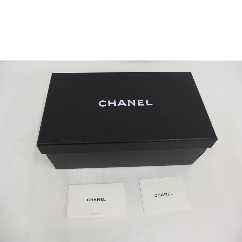 CHANEL シャネル/ココマーク マドラッセ バレリーナーシューズ/G26250//ABランク/82