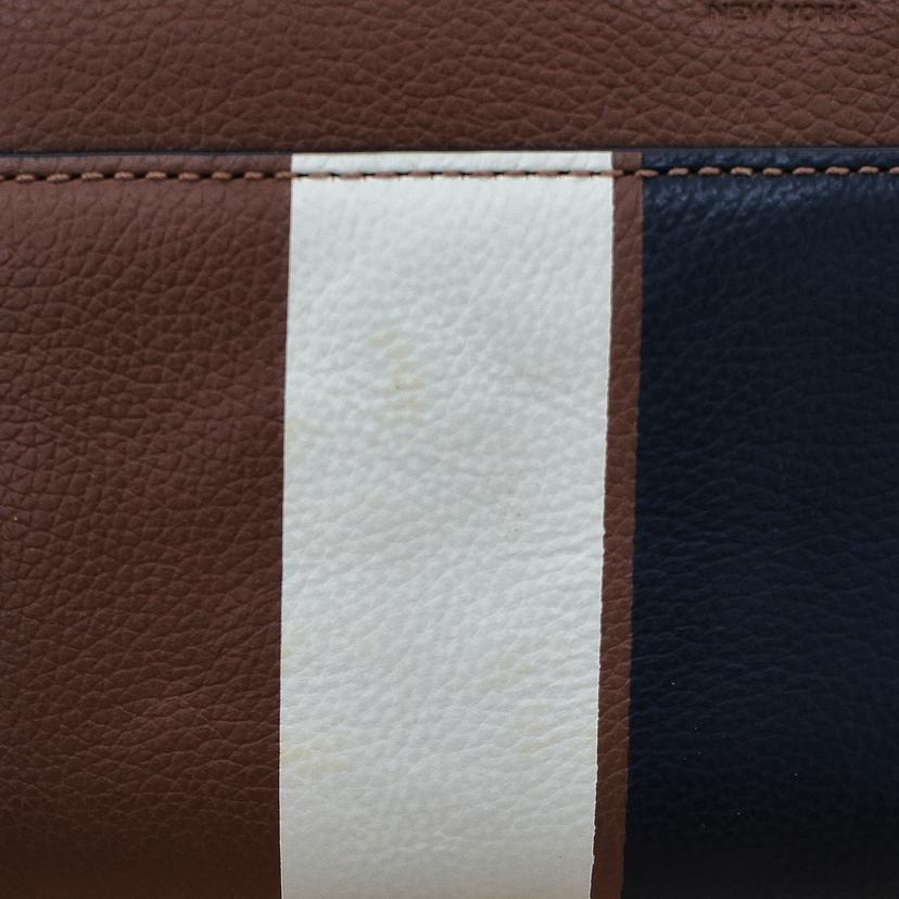 COACH コーチ/ヴァーシティーレザーアコーディオンウォレット/F75395//G16**/ABランク/09