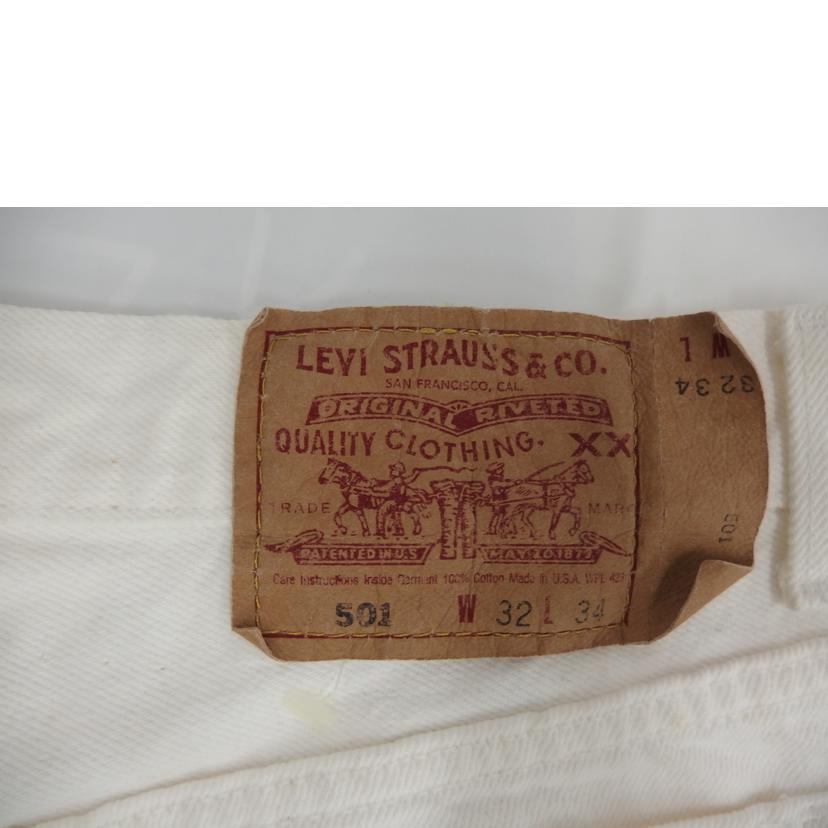 LEVIS リーバイス/501 USA/白/95年製/501-0651//Bランク/82