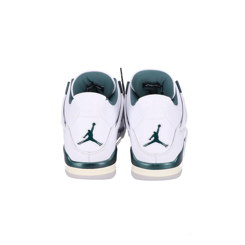 NIKE ナイキ/AIR JORDAN 4 RETRO/白×緑/FQ8138 103//Aランク/42