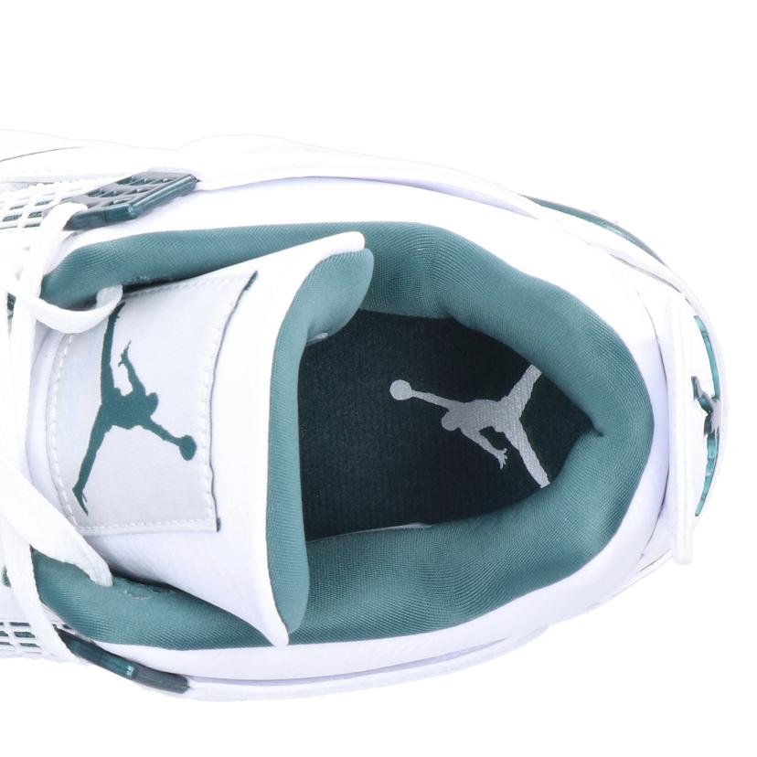 NIKE ナイキ/AIR JORDAN 4 RETRO/白×緑/FQ8138 103//Aランク/42