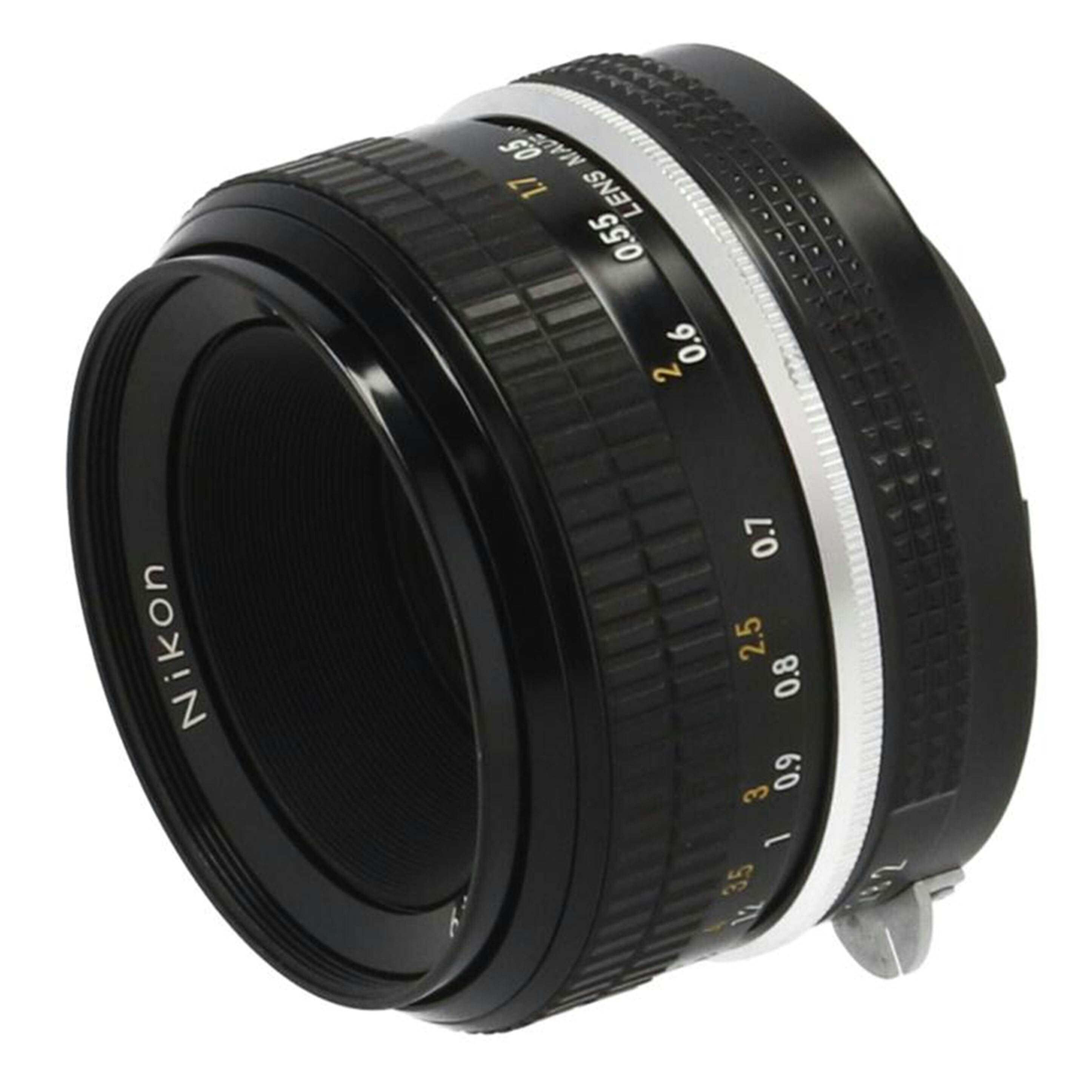 Nikon ニコン/交換レンズ/50mm 非Ai/Nikkor 50mm F2//3105949/Cランク/09