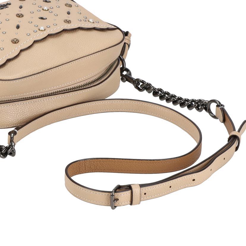 COACH コーチ/プレーリーリベットカメラショルダー/ベージュ/29329//B18**/Aランク/75