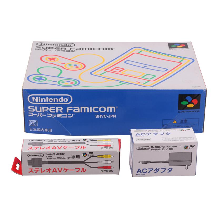 NINTENDO 任天堂 ニンテンドー /スーパーファミコン本体/SUPER FAMICOM SHVC-JPN//S24848961/Bランク/77