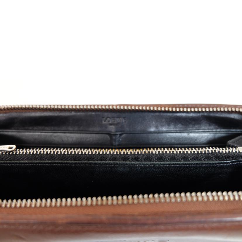 LOEWE ロエベ/ヘリテージラウンドファスナー長財布//BCランク/71