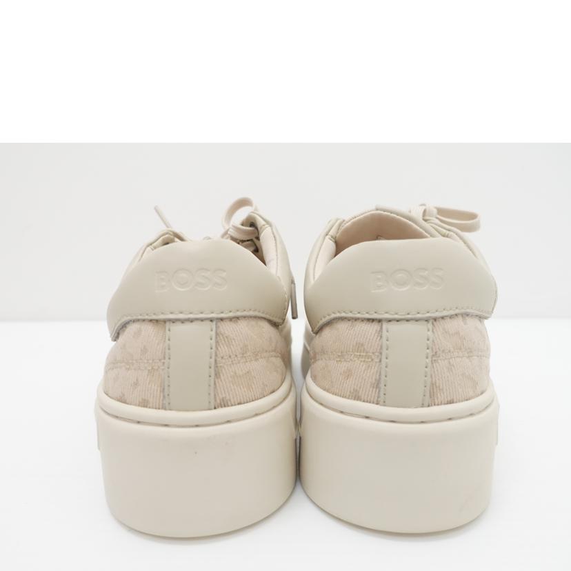 HUGO BOSS ヒューゴボス/モノグラムプリントプラットフォームスニーカー/50498593//ABランク/88