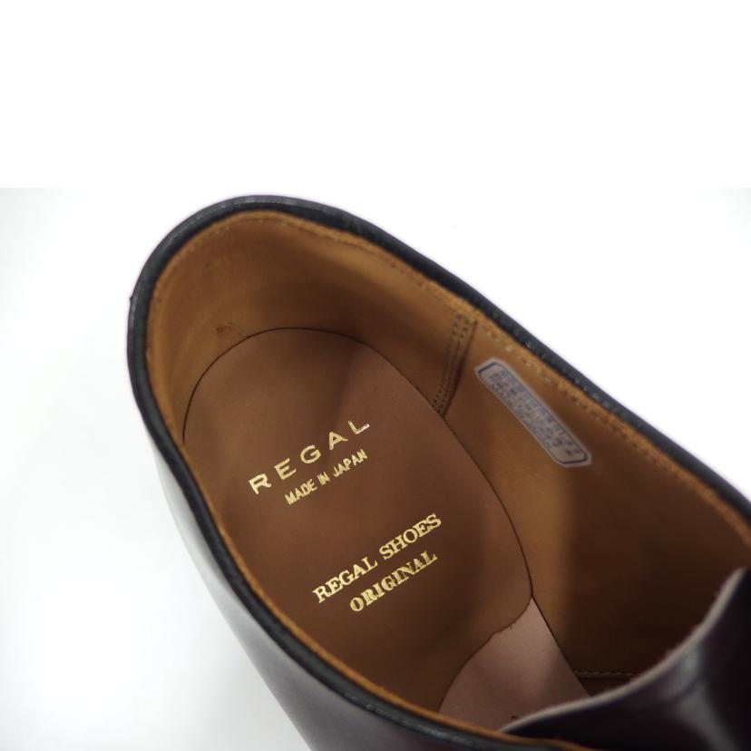 REGAL リーガル/プレーントゥ 牛革レザーシューズ/ワインカラー/W34D DJ//Aランク/82