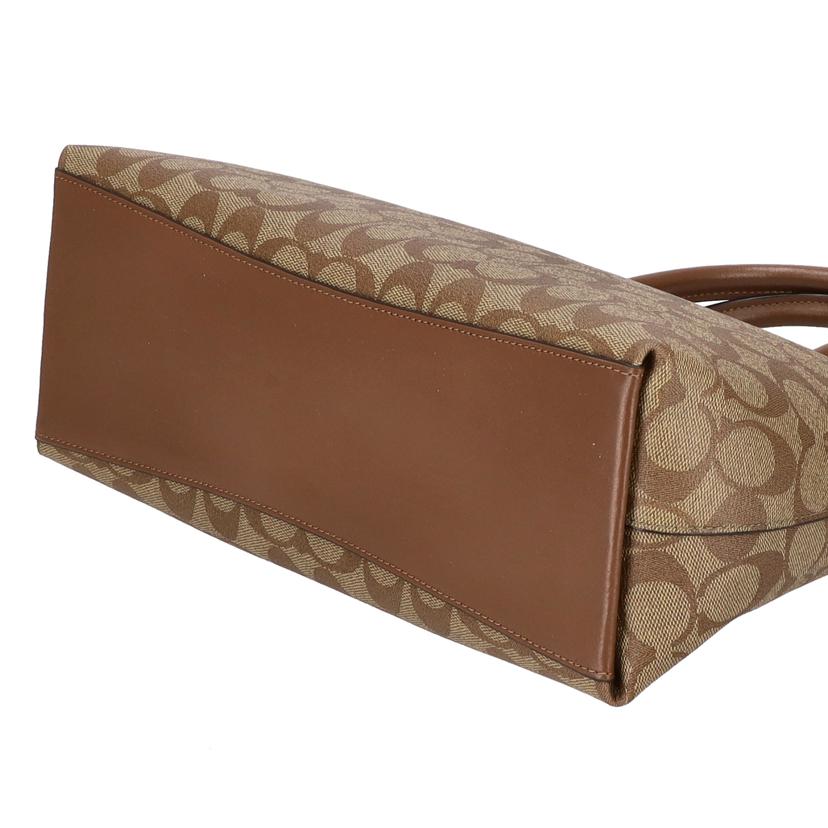 COACH コーチ/ジョージアサッチェル・シグネチャーキャンバス/2way/CR157//M23**/Aランク/77