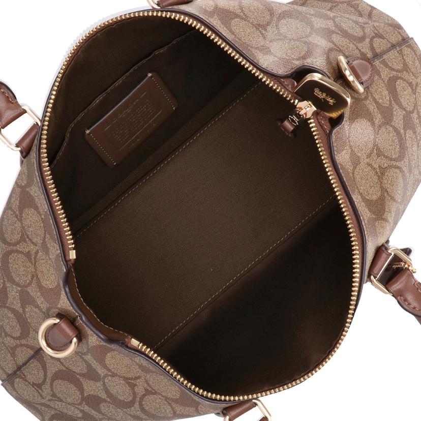 COACH コーチ/ジョージアサッチェル・シグネチャーキャンバス/2way/CR157//M23**/Aランク/77