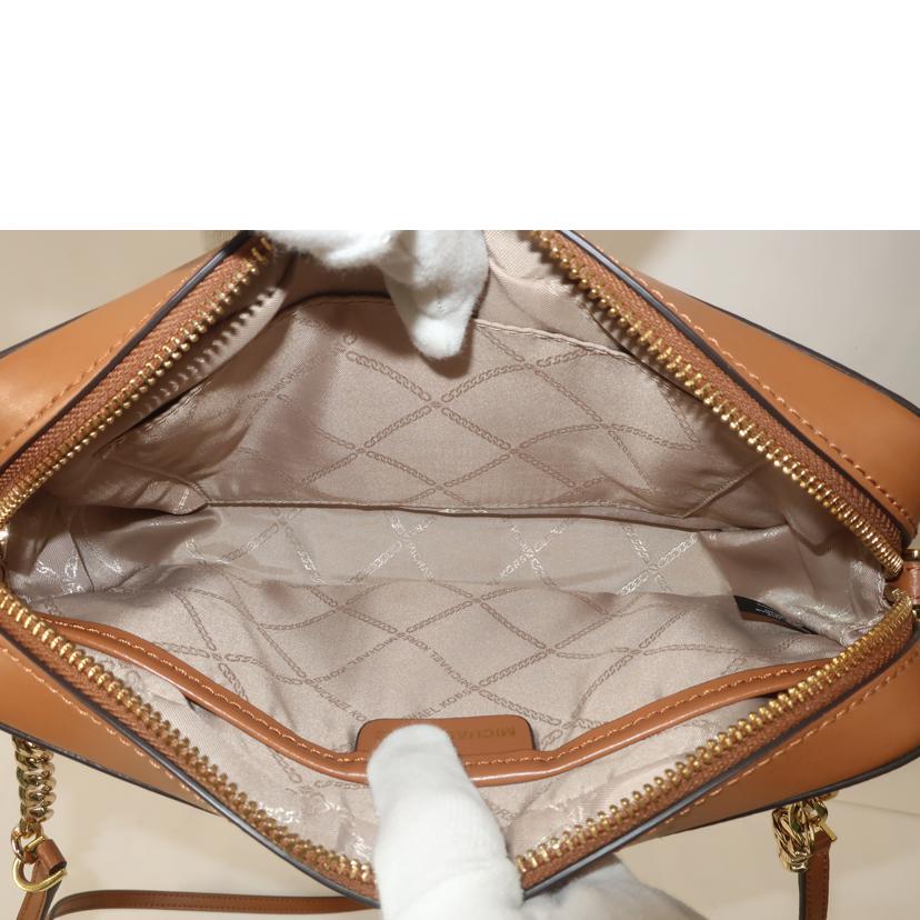 MICHAEL KORS マイケルコース/ショルダーバッグ MK ダークブラウン/32F9GJ6C3B//ABランク/65