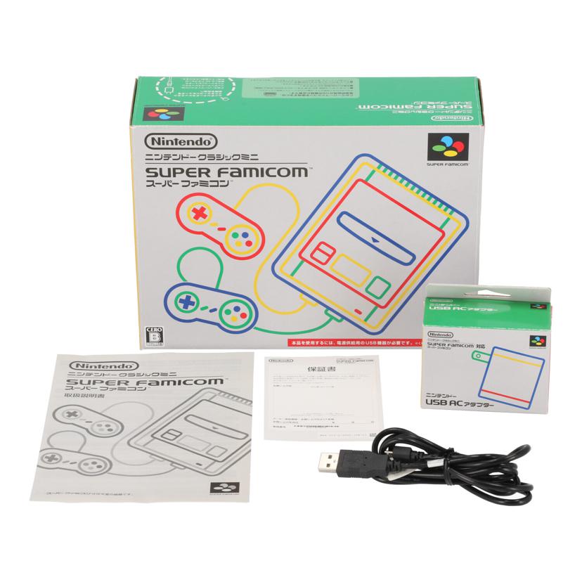 Nintendo 任天堂 ニンテンドー /クラシックミニ スーパーファミコン/CLV-S-SHVF//SJE113576454/Bランク/64