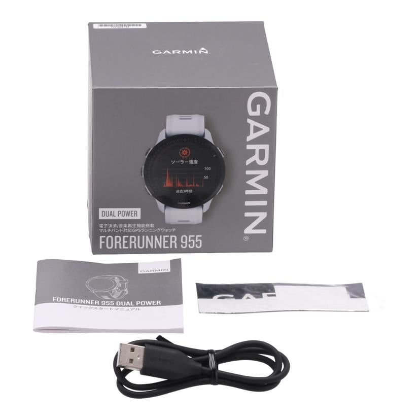 GARMIN ガーミン/GPSスマートウォッチ/Forerunner 955 Dual Power/010-02638-D1//7EP008788/ABランク/62