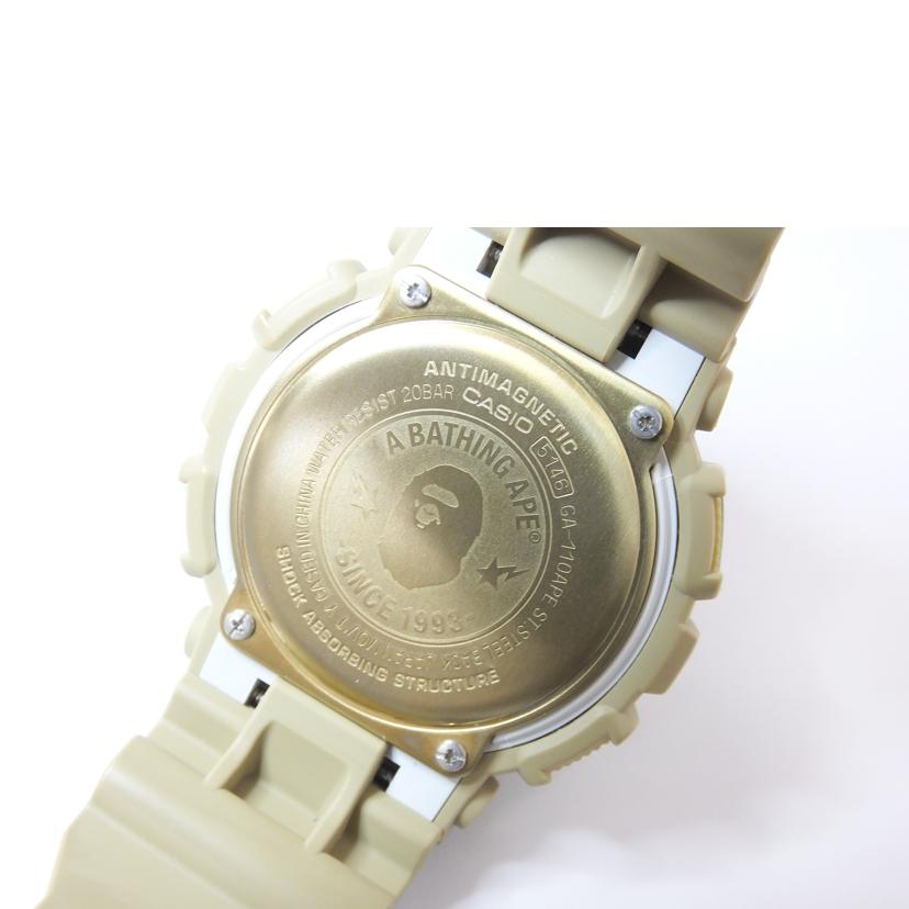 CASIO カシオ/G-SHOCK/A BATHING APE 25thアニバモデル/クォーツ/GA-110APE//ABランク/88