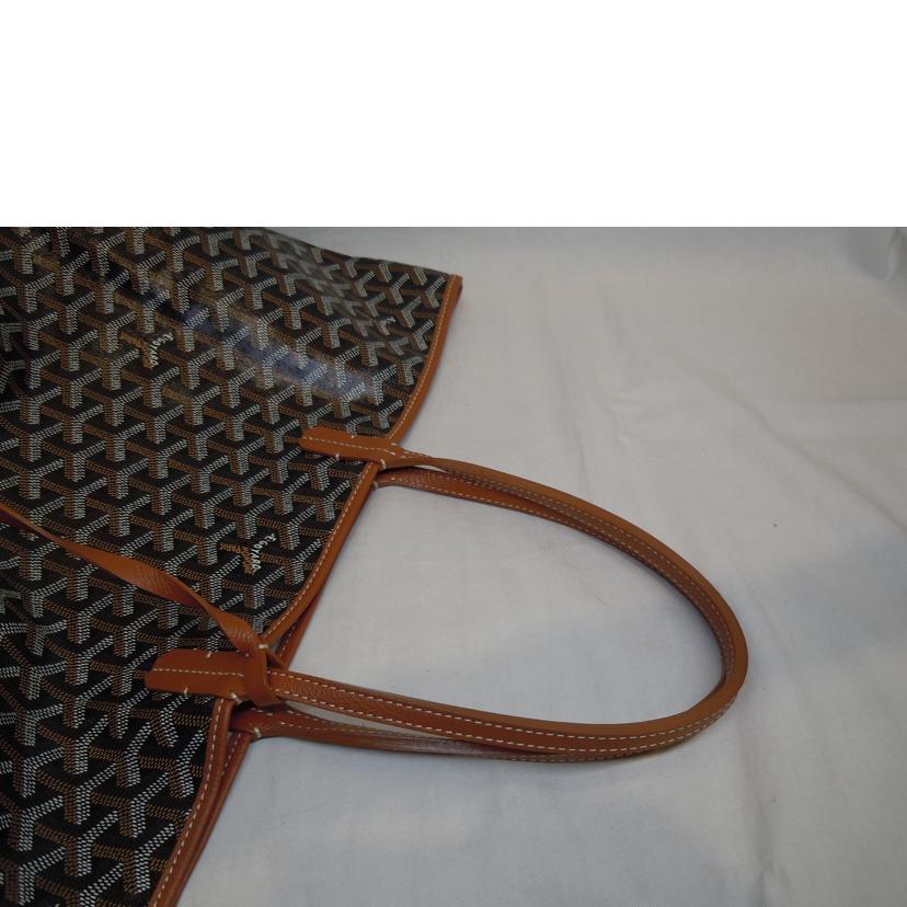 GOYARD ゴヤール/サンルイPM/ブラウン/ポーチ付//AAS******/SAランク/92