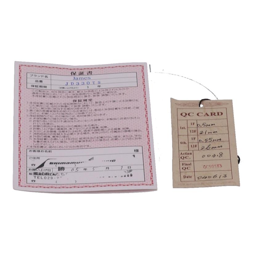 James ジェームス/アコースティックギター/JD330TS//J04030955/Aランク/62