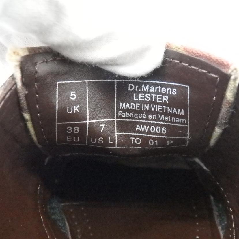 Dr.martens ドクターマーチン/PRINT LESTER LACE SHOE /AW006//ABランク/77