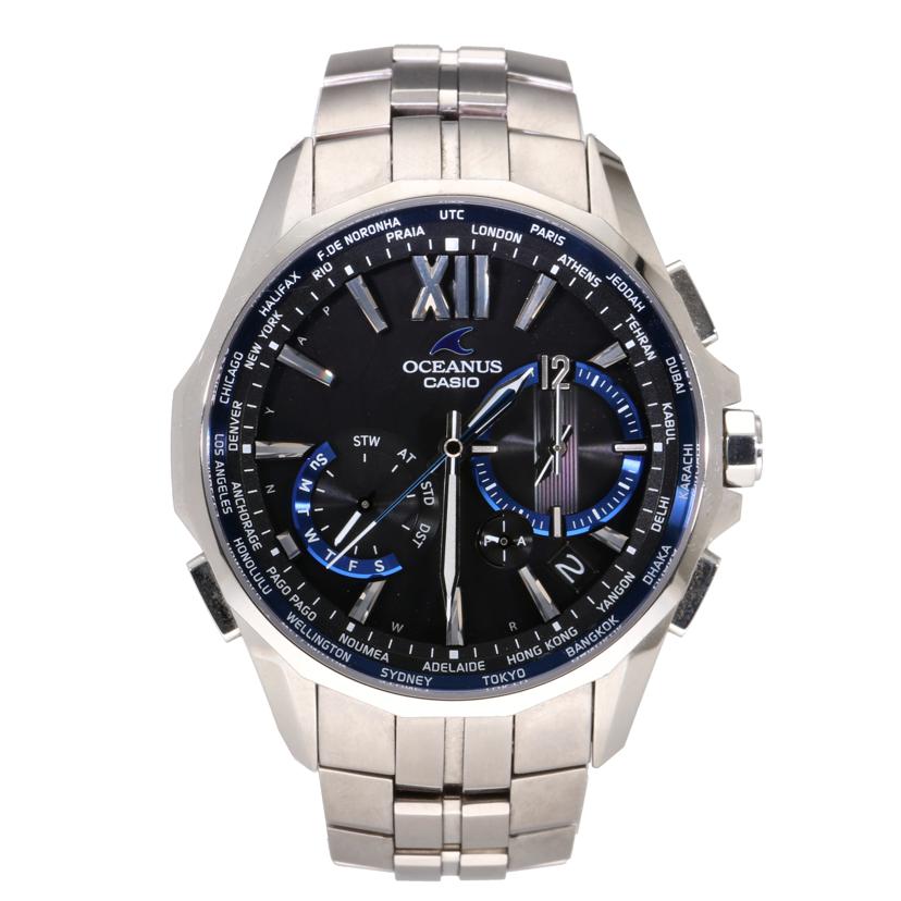 CASIO カシオ/オシアナス・マンタ/電波ソーラー時計/0CW-S3400//001*****/ABランク/91