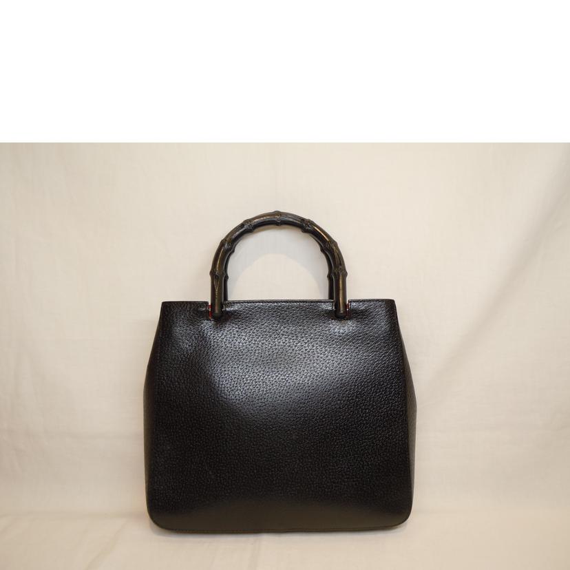 GUCCI グッチ/バンブーミニトートブラック/002.1061//Aランク/92