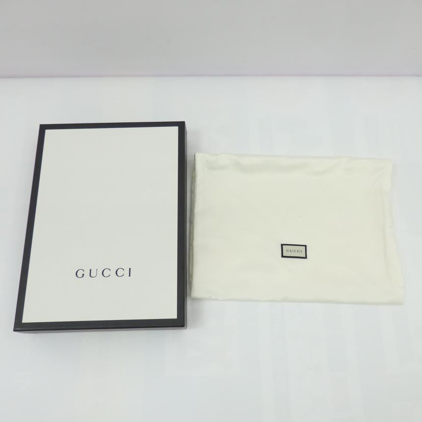 GUCCI グッチ/GGウールレザークラッチバッグ/597627//562***/Aランク/77