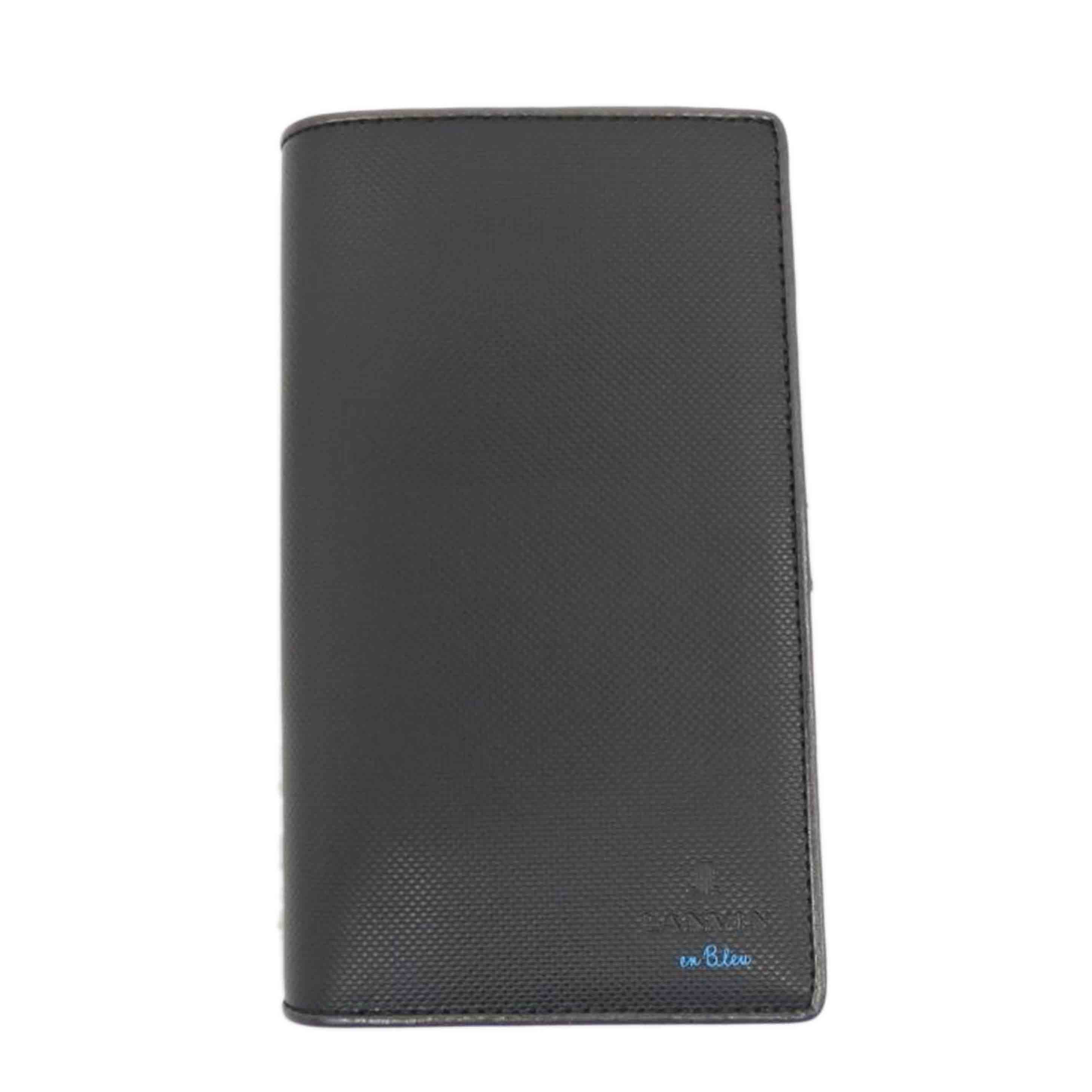 LANVIN ランバン/オン ブルー レザーミディアムウォレット//SAランク/77