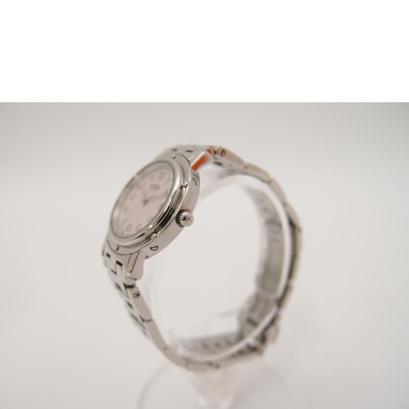 HERMES エルメス/クリッパー/シェル文字盤/クォーツ/CL4.210//220****/SAランク/69