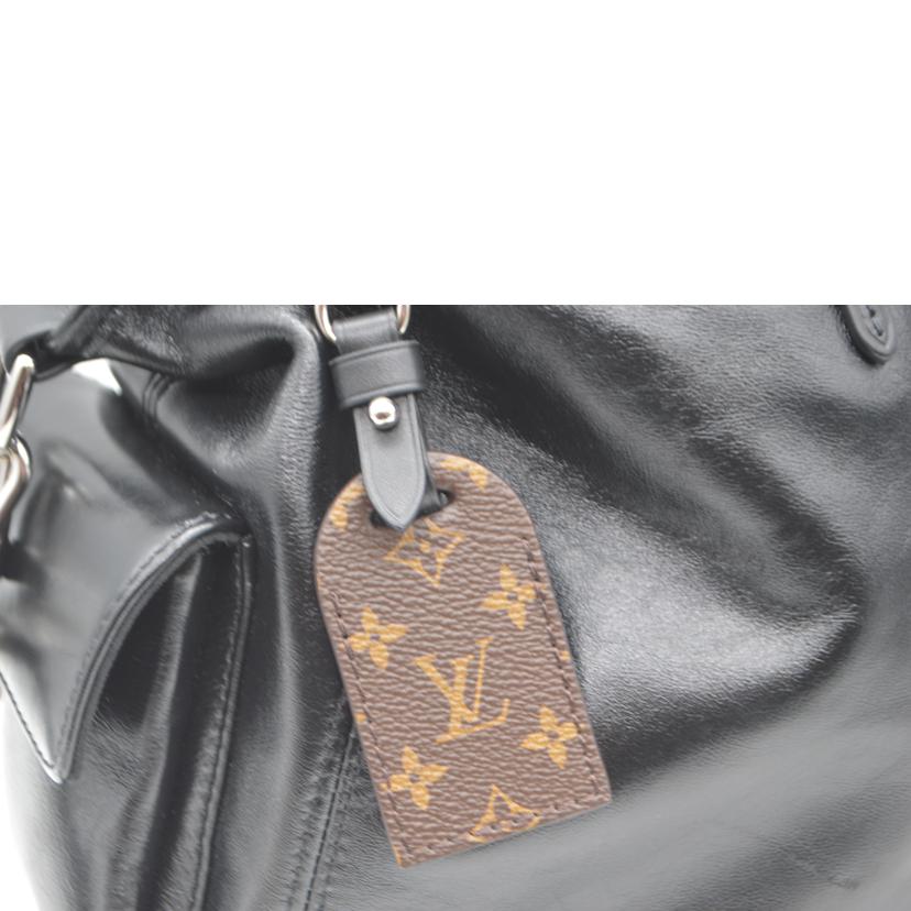 LOUIS VUITTON ルイヴィトン/キャリーオール・カーゴバイブPM/ラムレザー/ノワール/M24861//RFI****/Aランク/89