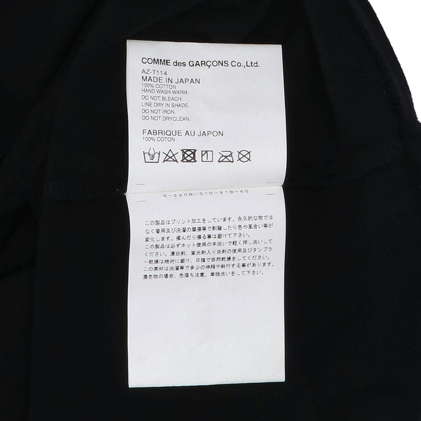 Play Comme des Garcons プレイ コムデギャルソン/逆さラインハート PlayロゴTシャツ/AZ-T114//Aランク/09