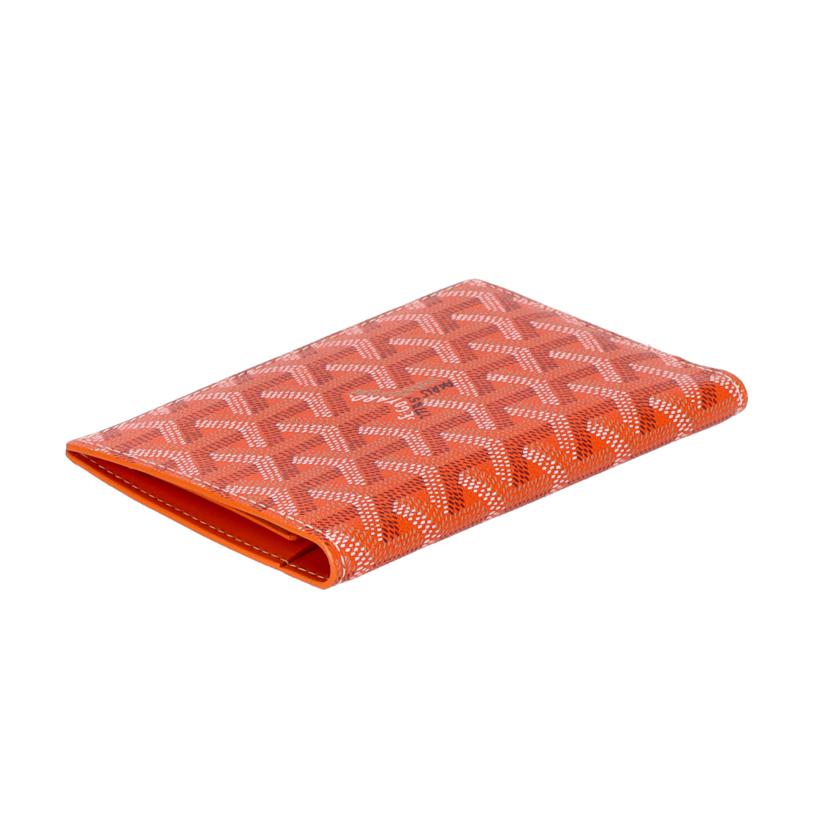 GOYARD ゴヤール/ゴヤールパスポートケース/オレンジ//CHN******/Aランク/75
