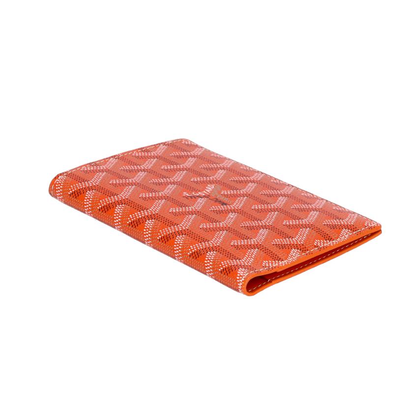 GOYARD ゴヤール/ゴヤールパスポートケース/オレンジ//CHN******/Aランク/75