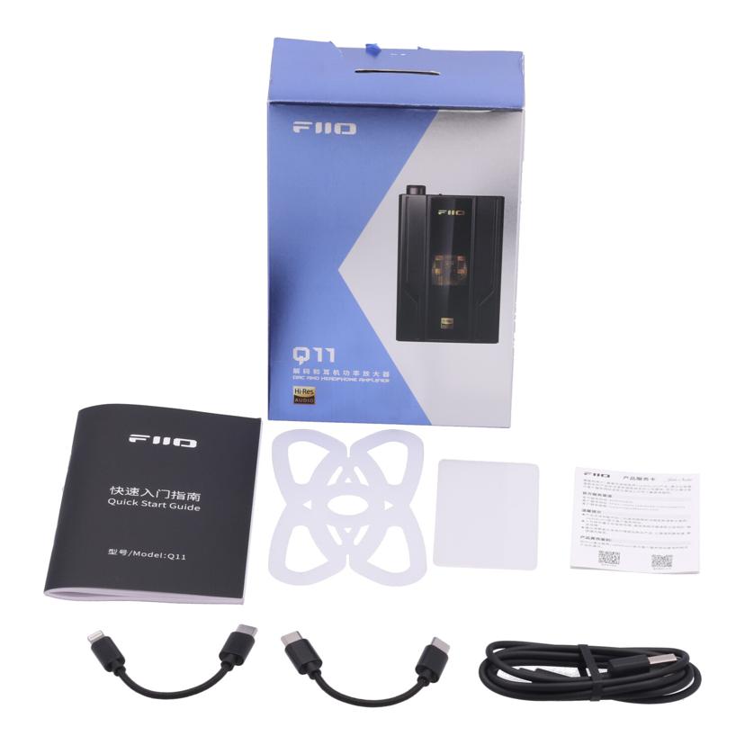FiiO フィーオ/ヘッドホンアンプ/Q11 FIO-Q11-B//60030481000503/ABランク/81